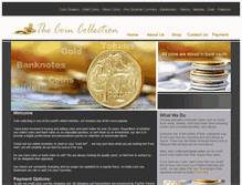 Tablet Screenshot of coincollect.com.au